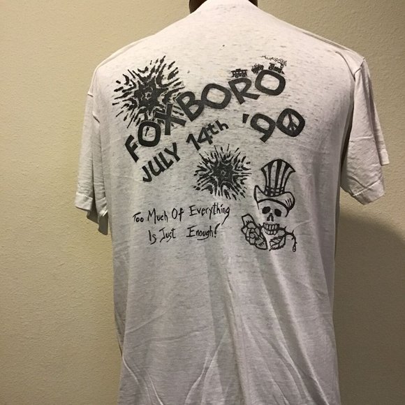 VTG 1990 Grateful Dead FOXBORO Shirt XL - Picture 5 of 10